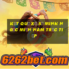 kết quả xổ số minh ngọc miền nam trực tiếp