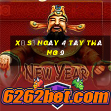 xổ số ngày 4 tây tháng 9