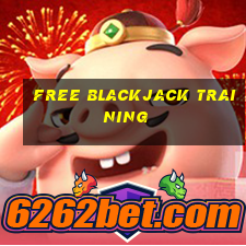 free blackjack training