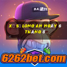 xổ số long an ngày 6 tháng 8