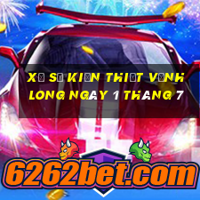 xổ số kiến thiết vĩnh long ngày 1 tháng 7