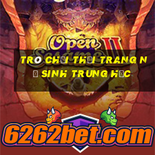 trò chơi thời trang nữ sinh trung học