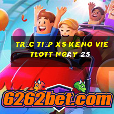 Trực tiếp XS Keno Vietlott ngày 25