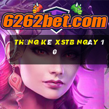 Thống kê XSTB ngày 10