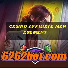 casino affiliate management