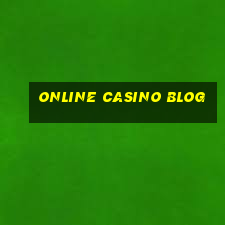 online casino blog