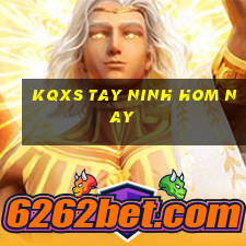 kqxs tay ninh hom nay