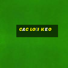 Các loại kèo