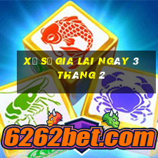 xổ số gia lai ngày 3 tháng 2