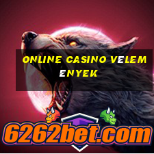 online casino vélemények