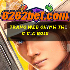 Trang web chính thức của Bole