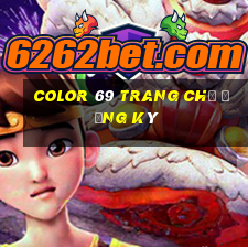 Color 69 Trang chủ Đăng ký