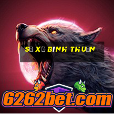 sổ xố bình thuận