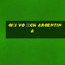 giải vô địch argentina