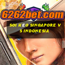 soi kèo singapore vs indonesia