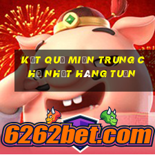 kết quả miền trung chủ nhật hàng tuần