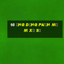 16 ứng dụng phần mềm xổ số