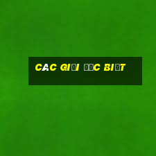 các giải đặc biệt