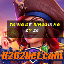 Thống kê Bingo18 ngày 26