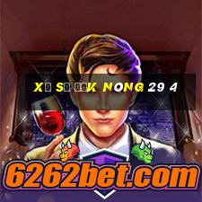 xổ số đắk nông 29 4