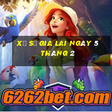 xổ số gia lai ngày 5 tháng 2