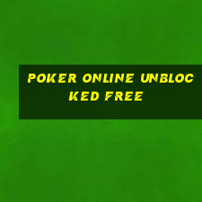 poker online unblocked free