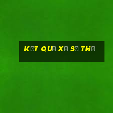 kết quả xổ số thử