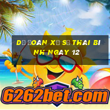 Dự Đoán Xổ Số thái bình ngày 12