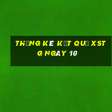 THỐNG KÊ KẾT QUẢ XSTG ngày 10