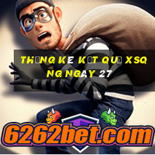 THỐNG KÊ KẾT QUẢ XSQNG ngày 27