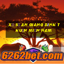 xổ số an giang bình thuận miền nam