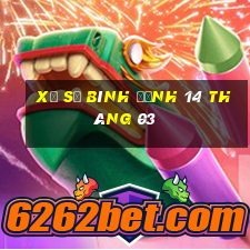 xổ số bình định 14 tháng 03