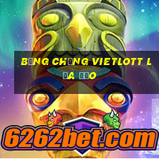 bằng chứng vietlott lừa đảo