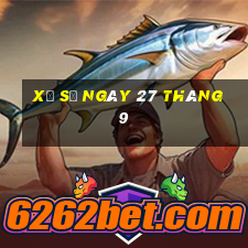 xổ số ngày 27 tháng 9