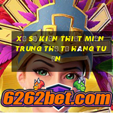 xổ số kiến thiết miền trung thứ tư hàng tuần