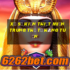 xổ số kiến thiết miền trung thứ tư hàng tuần