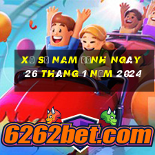 xổ số nam định ngày 26 tháng 1 năm 2024