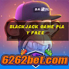 blackjack game play free