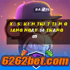 xổ số kiến thiết tiền giang ngày 14 tháng 05