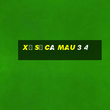 xổ số cà mau 3 4