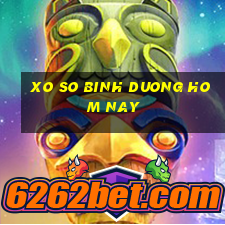 xo so binh duong hom nay