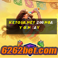 ketqua.net 200 ngày gần đây