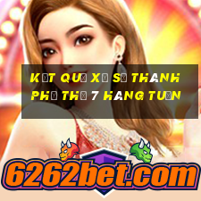 kết quả xổ số thành phố thứ 7 hàng tuần