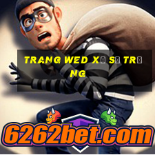 trang wed xổ số trắng