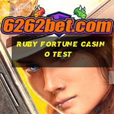 ruby fortune casino test