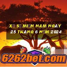 xổ số miền nam ngày 25 tháng 6 năm 2024