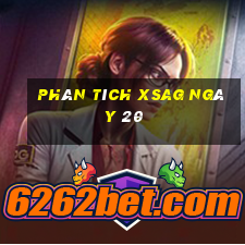 Phân tích XSAG ngày 20