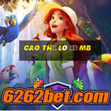 cao thủ lô đề mb