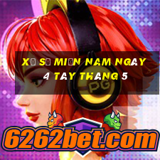 xổ số miền nam ngày 4 tây tháng 5