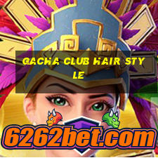 gacha club hair style